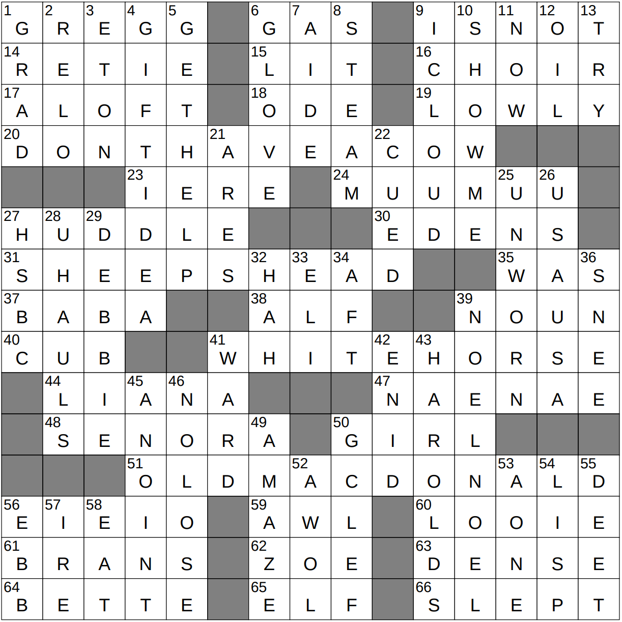 tropical vine crossword