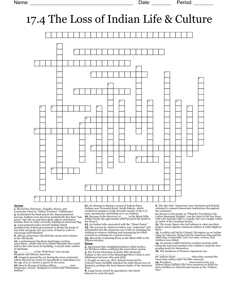 oklahoma tribe crossword