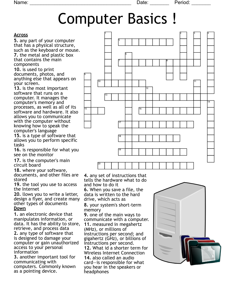 3D Printer Crossword WordMint