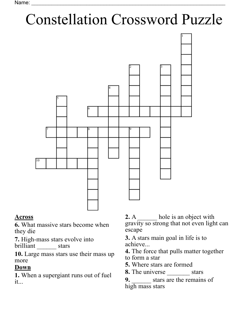 Altar Constellation Crossword Puzzle Clue Altar Constellation Crossword Puzzle Clue