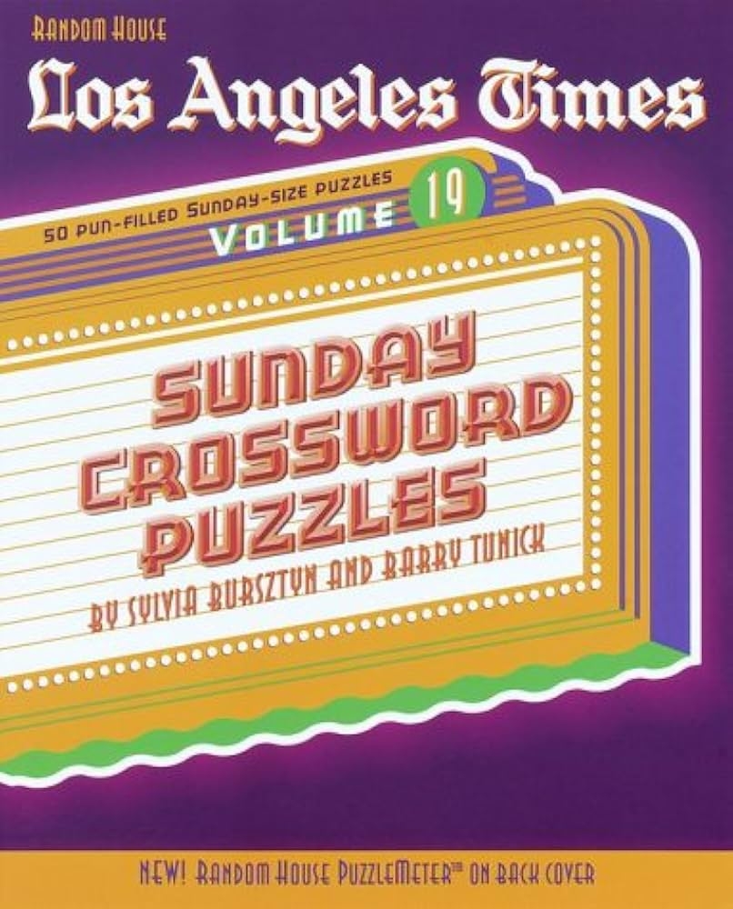 la times sunday crossword