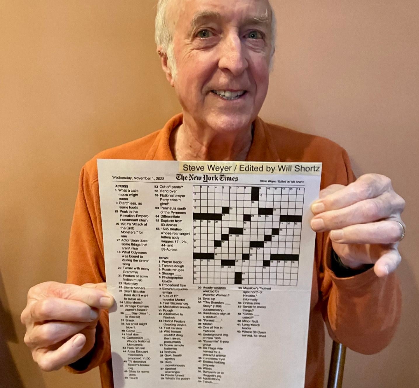 Ashland Amateur Crossword Puzzle Creator s Work Scores In The New York Times Oregonlive Ashland Amateur Crossword Puzzle Creator s Work Scores In The New York Times Oregonlive