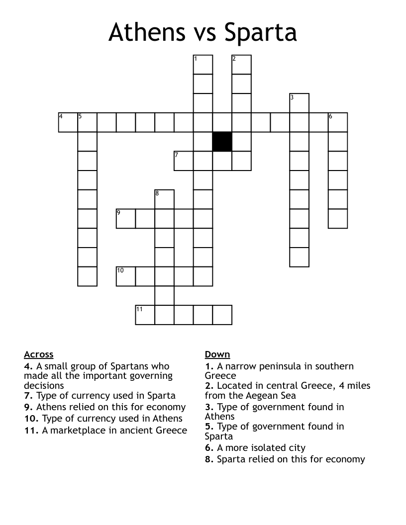 aegean island crossword