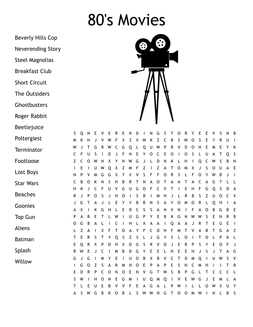 beetle juice crossword