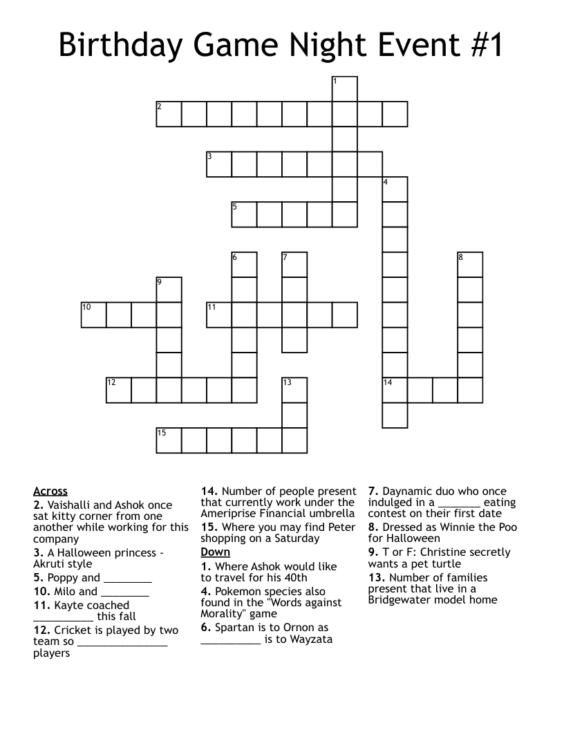 wally's sitcom brother crossword