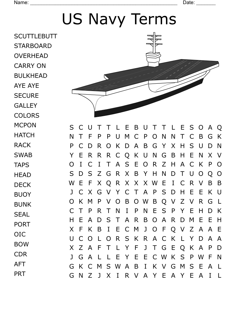 simple boat crossword