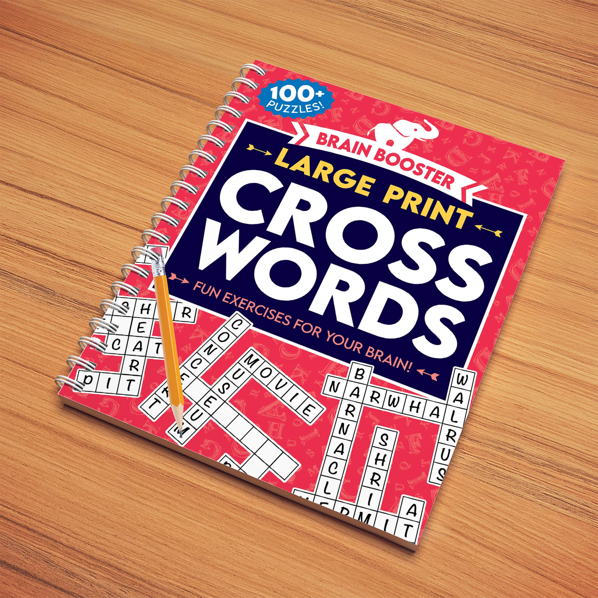 Brain Booster Large Print Crosswords Kidsbooks Publishing Brain Booster Large Print Crosswords Kidsbooks Publishing
