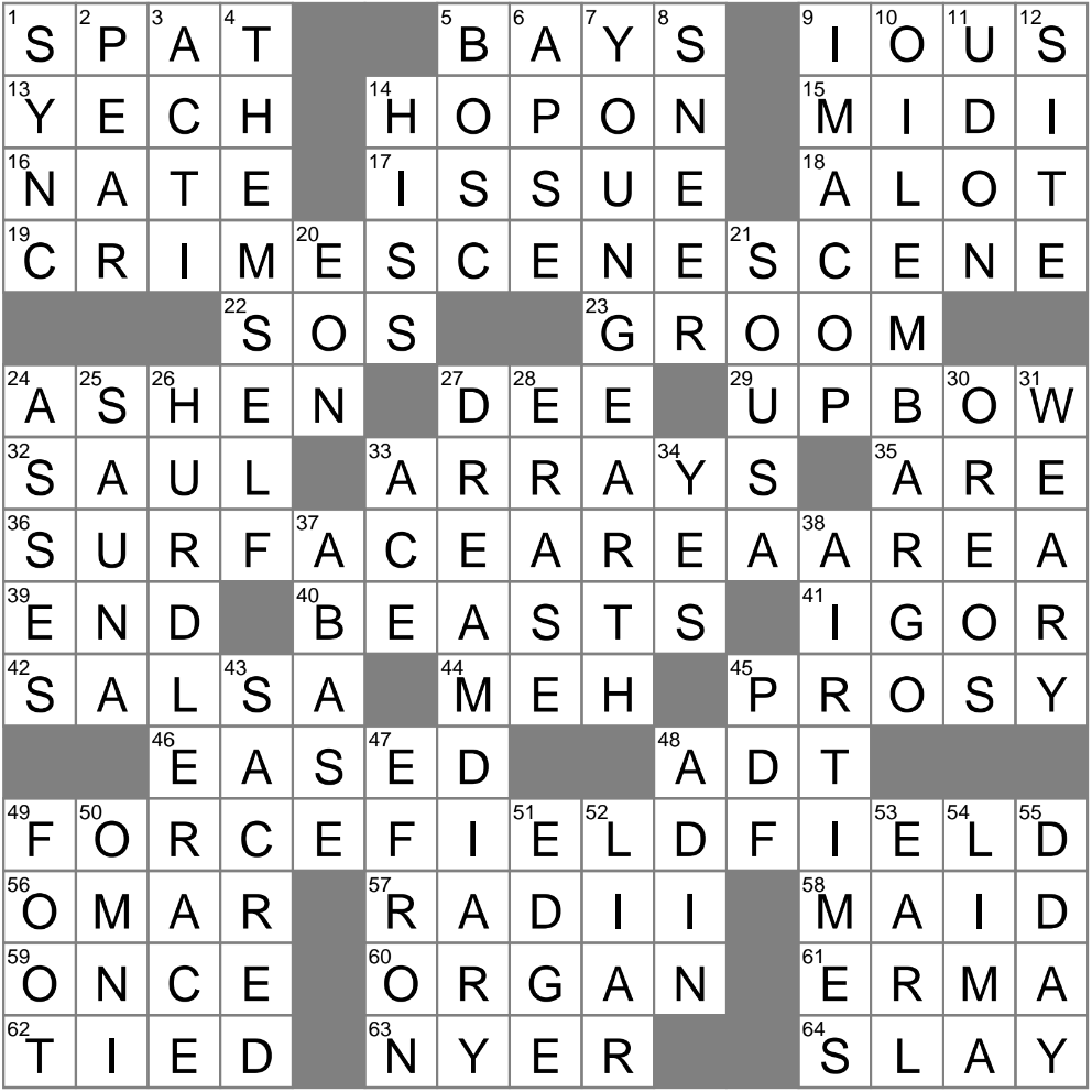 Branch Of Creationism Crossword Clue Archives LAXCrossword Branch Of Creationism Crossword Clue Archives LAXCrossword