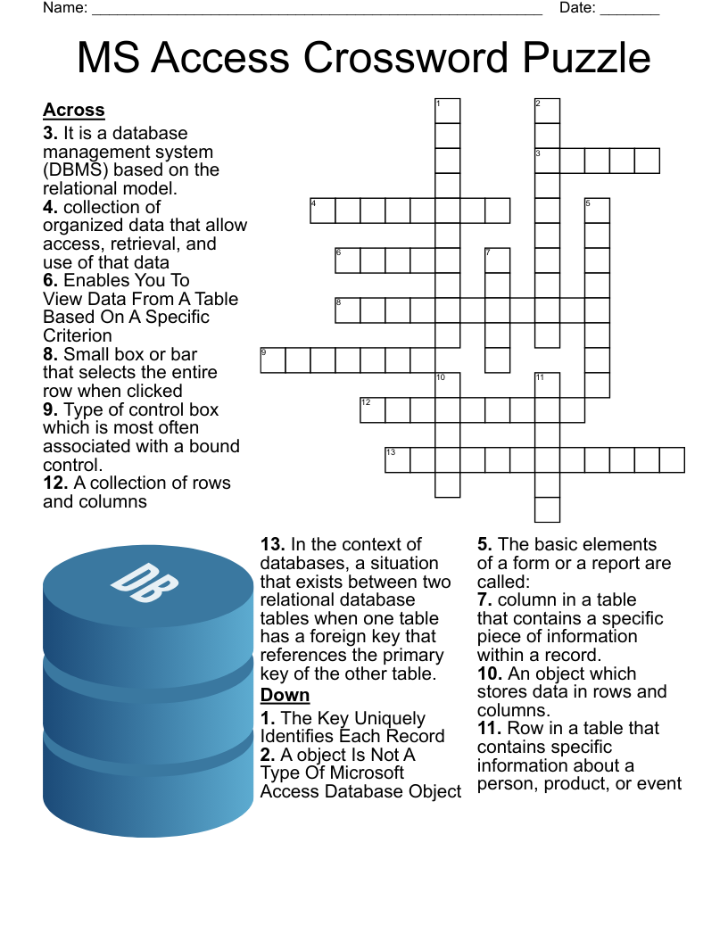Chapter 4 Crossword WordMint