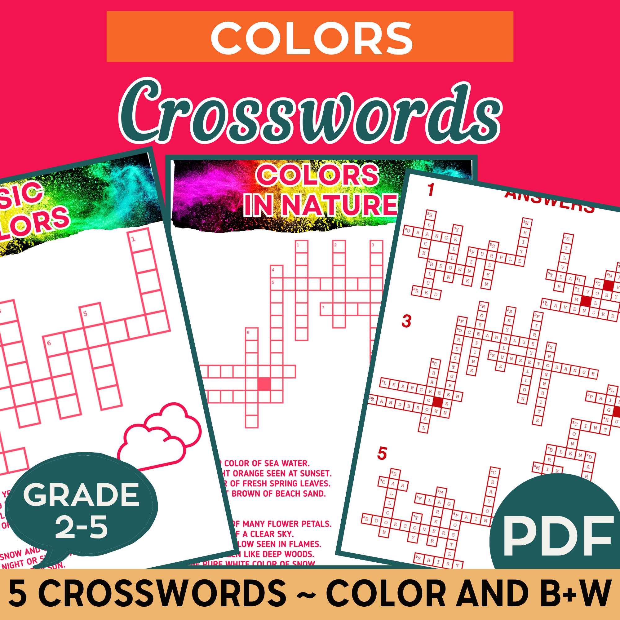 blue hue crossword