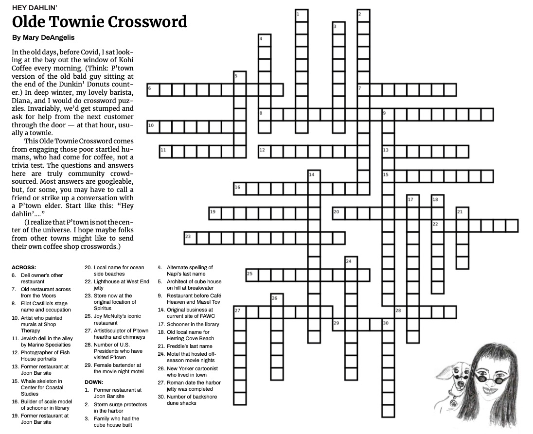 Crossword Archives Page 4 Of 5 The Provincetown Independent