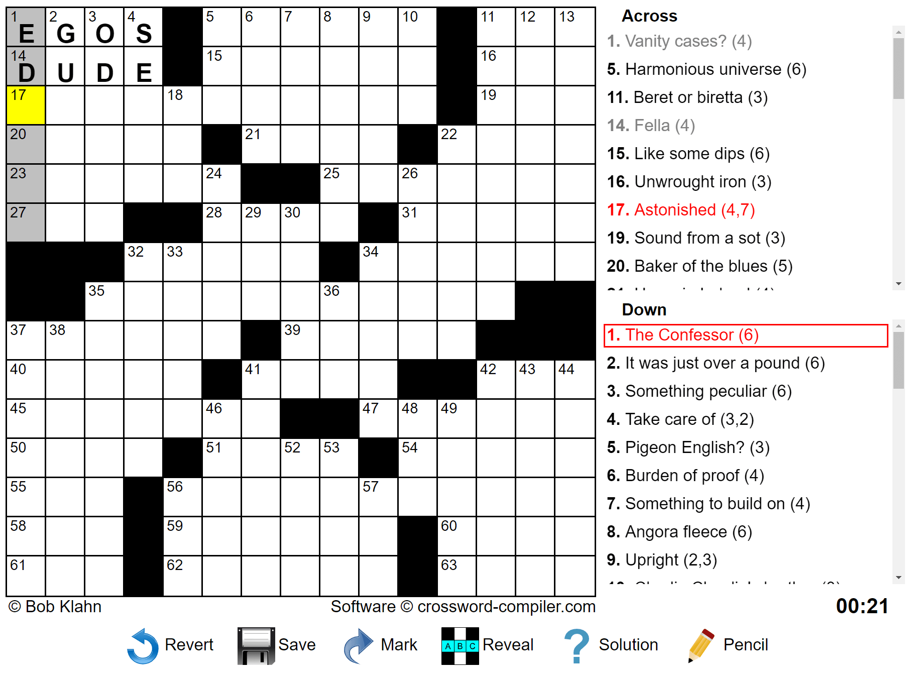Crossword Compiler Web Publishing
