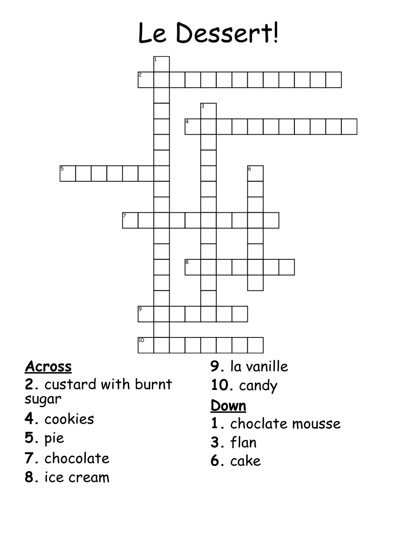 cream alternative crossword