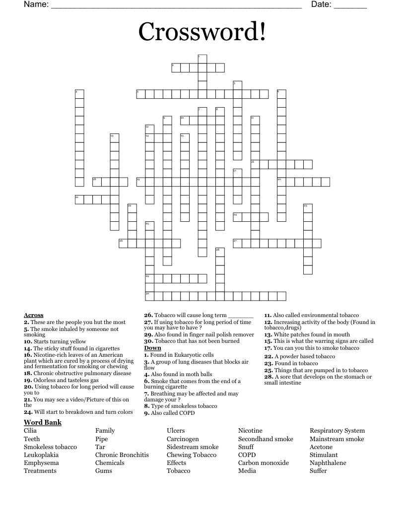 Crossword WordMint