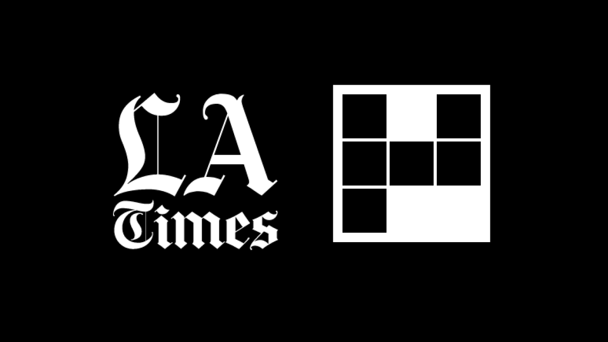 l a times crossword corner