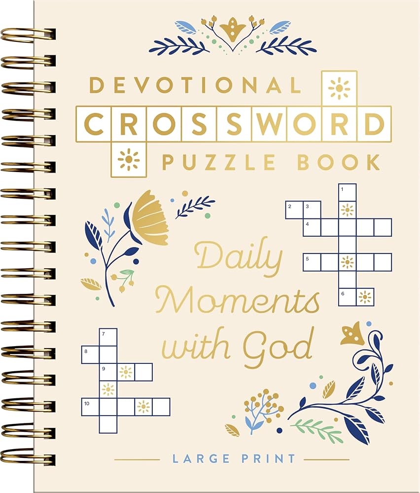 Daily Moments With God Devotional Crossword Puzzle Book 36 Daily Devotions With Inspiring Activities To Enjoy God s Presence The Perfect Gift For Christian Women Faith Inspired Creativity DaySpring 9798886033755 Amazon Books
