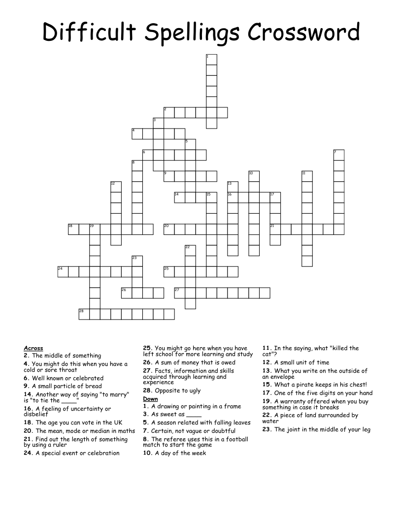 surrounded by crossword