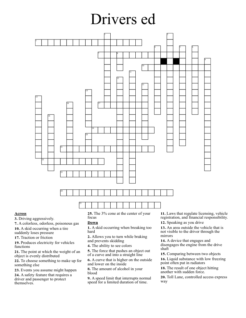low point crossword