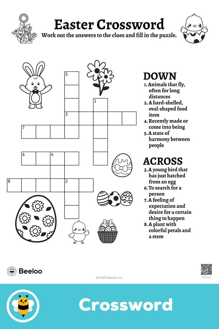 crossword egg shaped