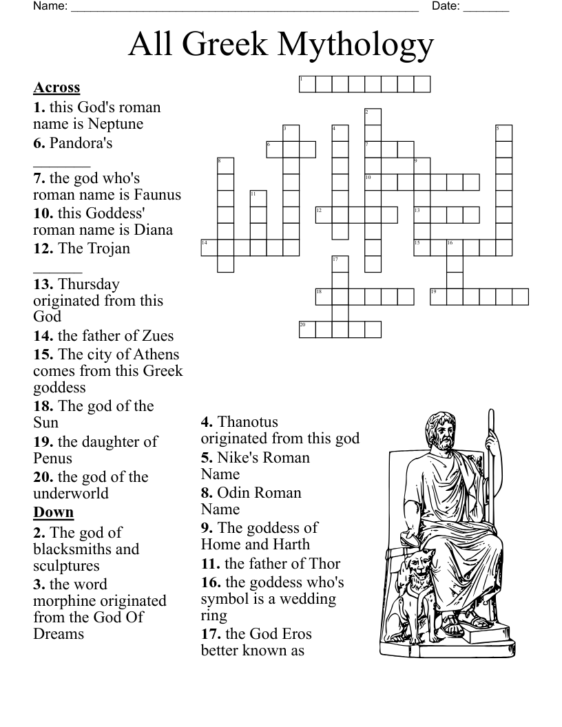 Egyptian Gods And Goddesses Crossword WordMint Egyptian Gods And Goddesses Crossword WordMint