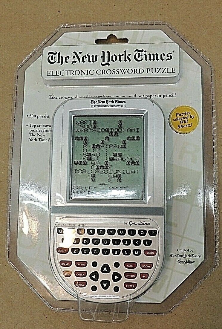 ELECTRONIC CROSSWORD PUZZLE THE NEW YORK TIMES NEW EBay