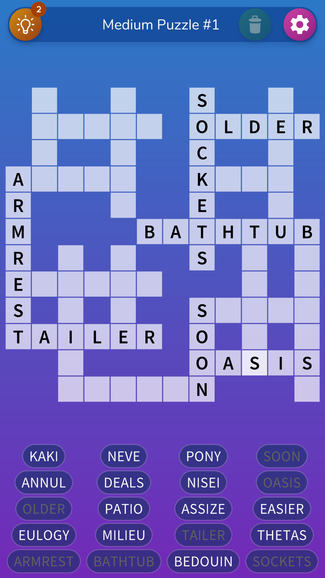 Fill in Crosswords App On Amazon Appstore