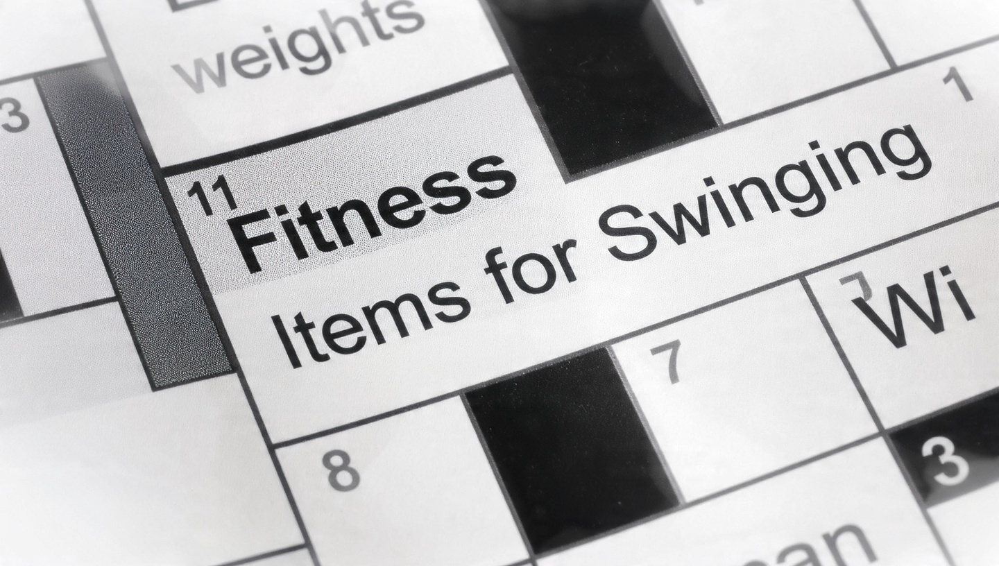 Fitness Items For Swinging Crossword Clues And Possible Answers