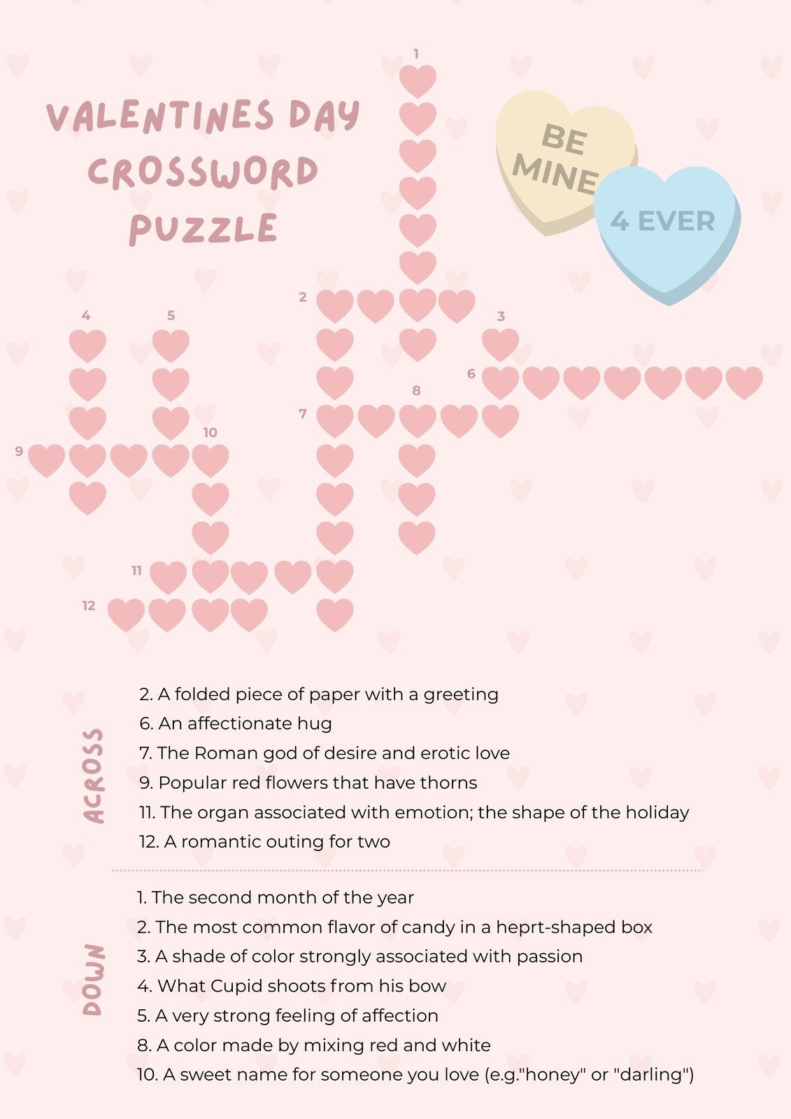 be silent in music crossword