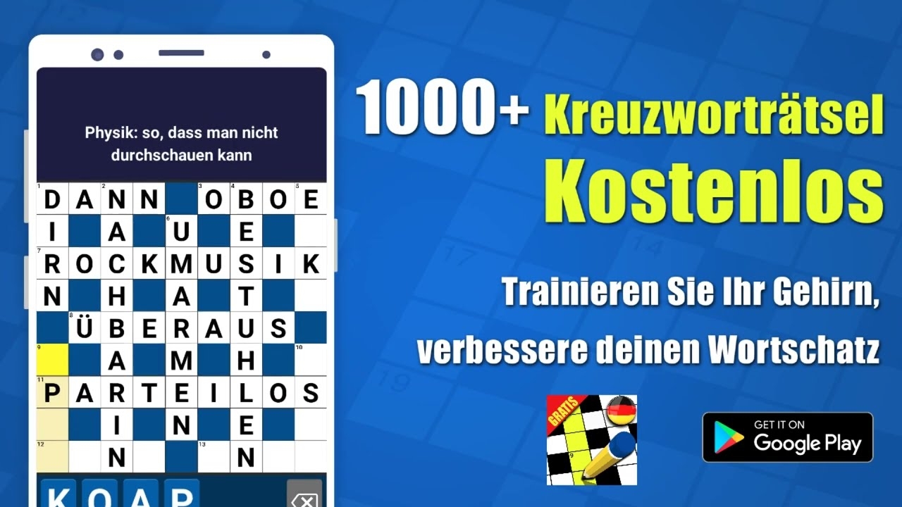 German Crossword Classic Word Apps On Google Play
