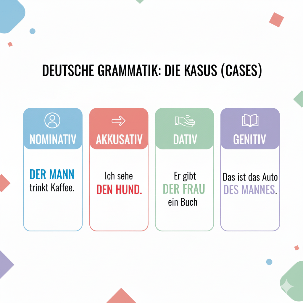 German Grammar Cases Kasus South Africans In Germany