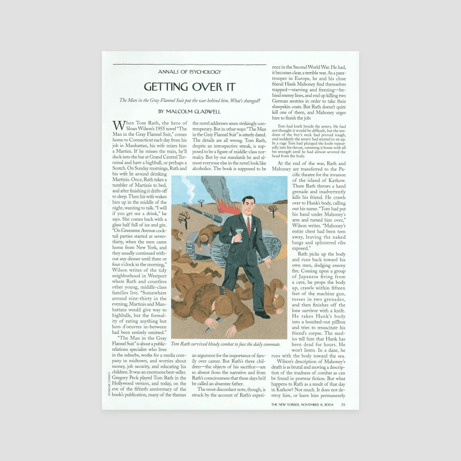 Getting Over It The New Yorker