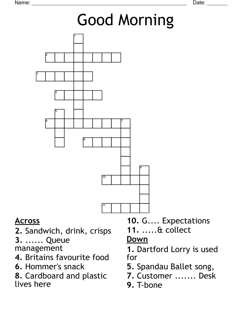 morning brew crossword