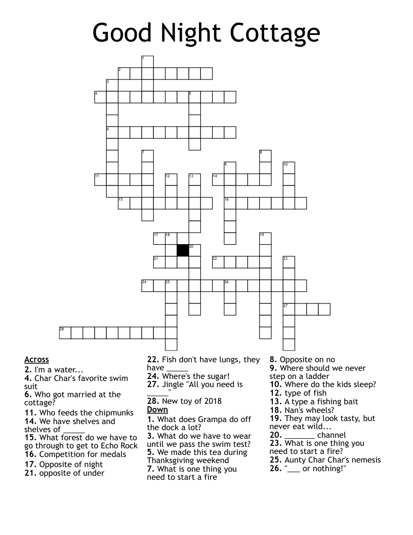 fire starting rock crossword