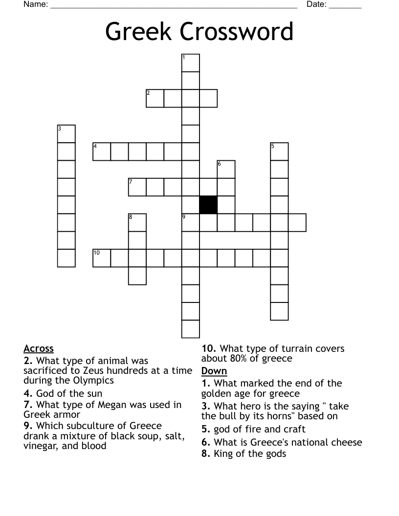 Greek Portico Crossword Clue 4 Letters