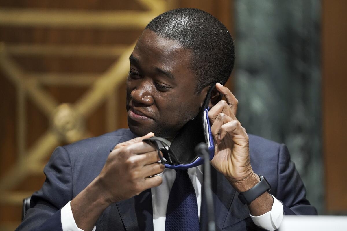 Guests On Sunday Talk Shows Wally Adeyemo Face The Nation Los Angeles Times