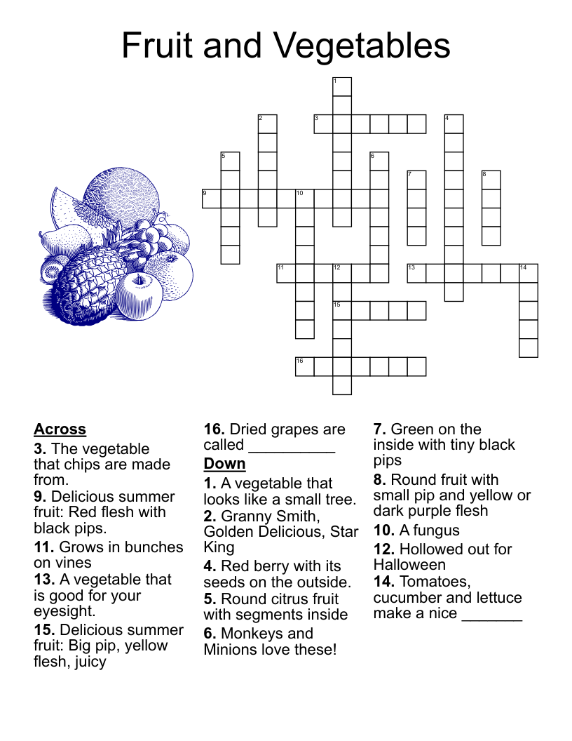 Hannah s Crossword Puzzle WordMint Hannah s Crossword Puzzle WordMint