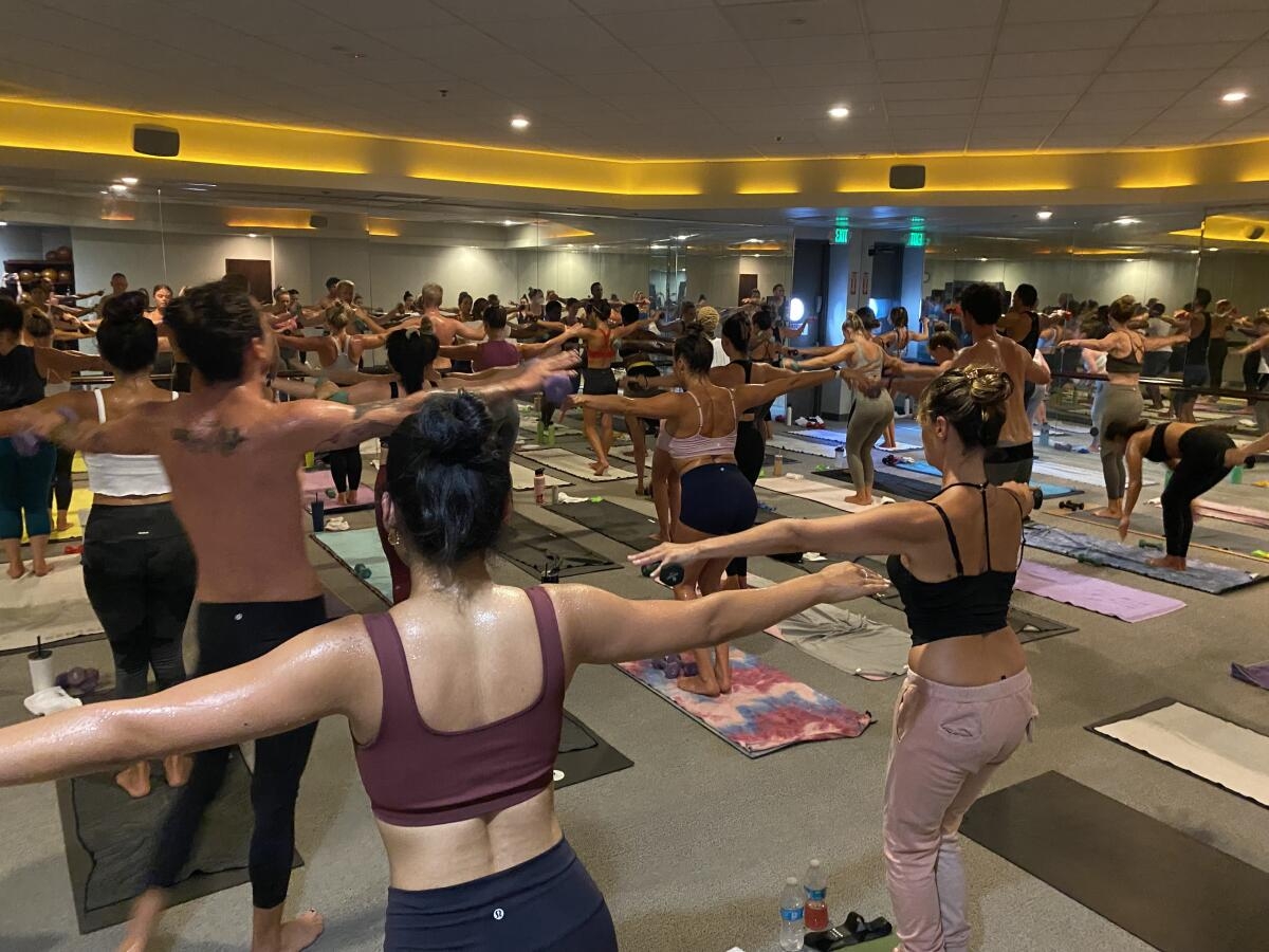 Hot Yoga Classes During A Heat Wave Los Angeles Times Hot Yoga Classes During A Heat Wave Los Angeles Times
