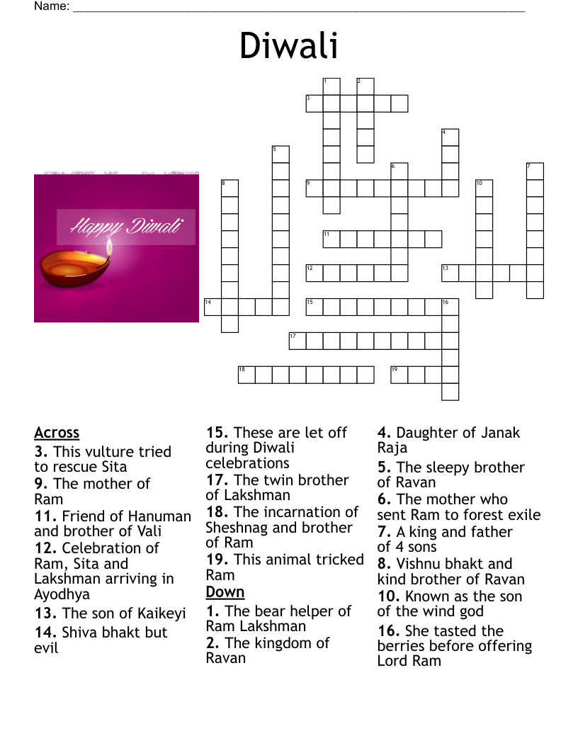 How Well Do You Know Lord Shiva Crossword WordMint