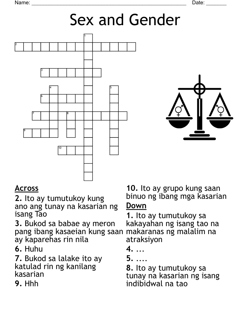 prefix with gender crossword prefix with gender crossword