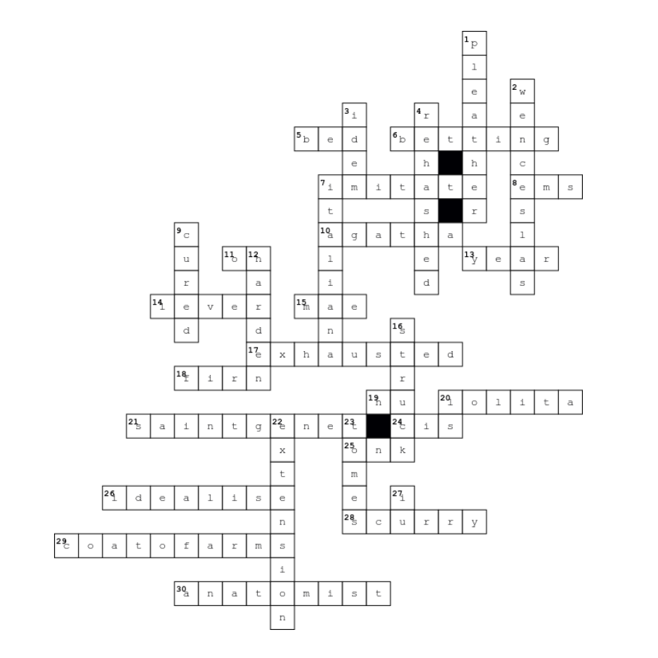 La Piccioletta Barca Translating The Oulipo Georges Perec And Les Mots Crois s By Maggie Vlietstra La Piccioletta Barca Translating The Oulipo Georges Perec And Les Mots Crois s By Maggie Vlietstra