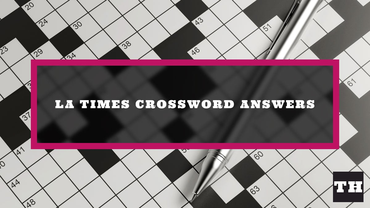 sunday la times crossword answers sunday la times crossword answers