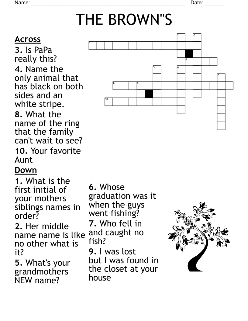 Lego Crossword WordMint