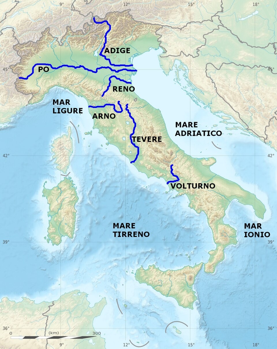List Of Rivers Of Italy Wikipedia List Of Rivers Of Italy Wikipedia