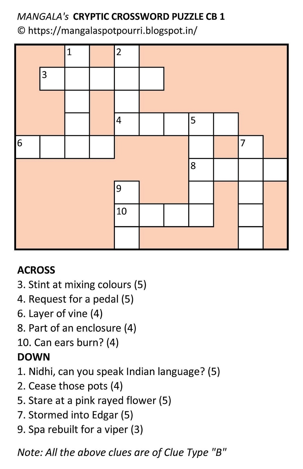 type size crossword type size crossword