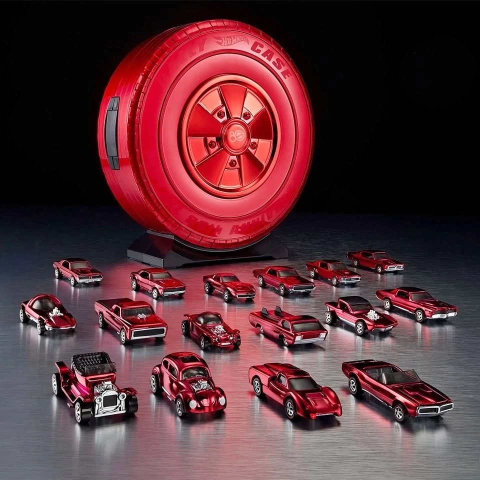 Mattel 80th Anniversary Hot Wheels Original 16 Rally Case Set IN HAND Mattel 80th Anniversary Hot Wheels Original 16 Rally Case Set IN HAND