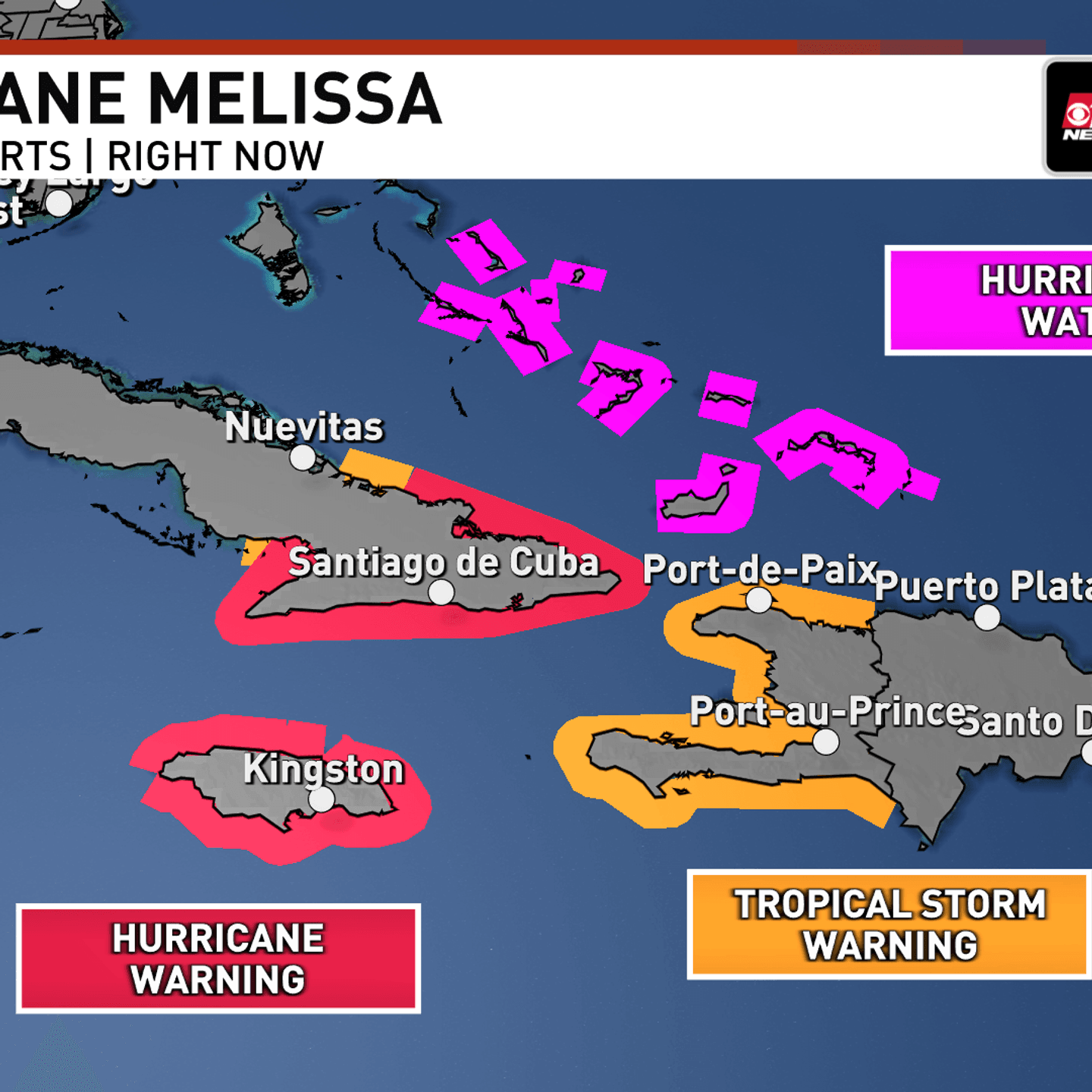 Melissa To Bring Catastrophic Flash Flooding To Jamaica Melissa To Bring Catastrophic Flash Flooding To Jamaica
