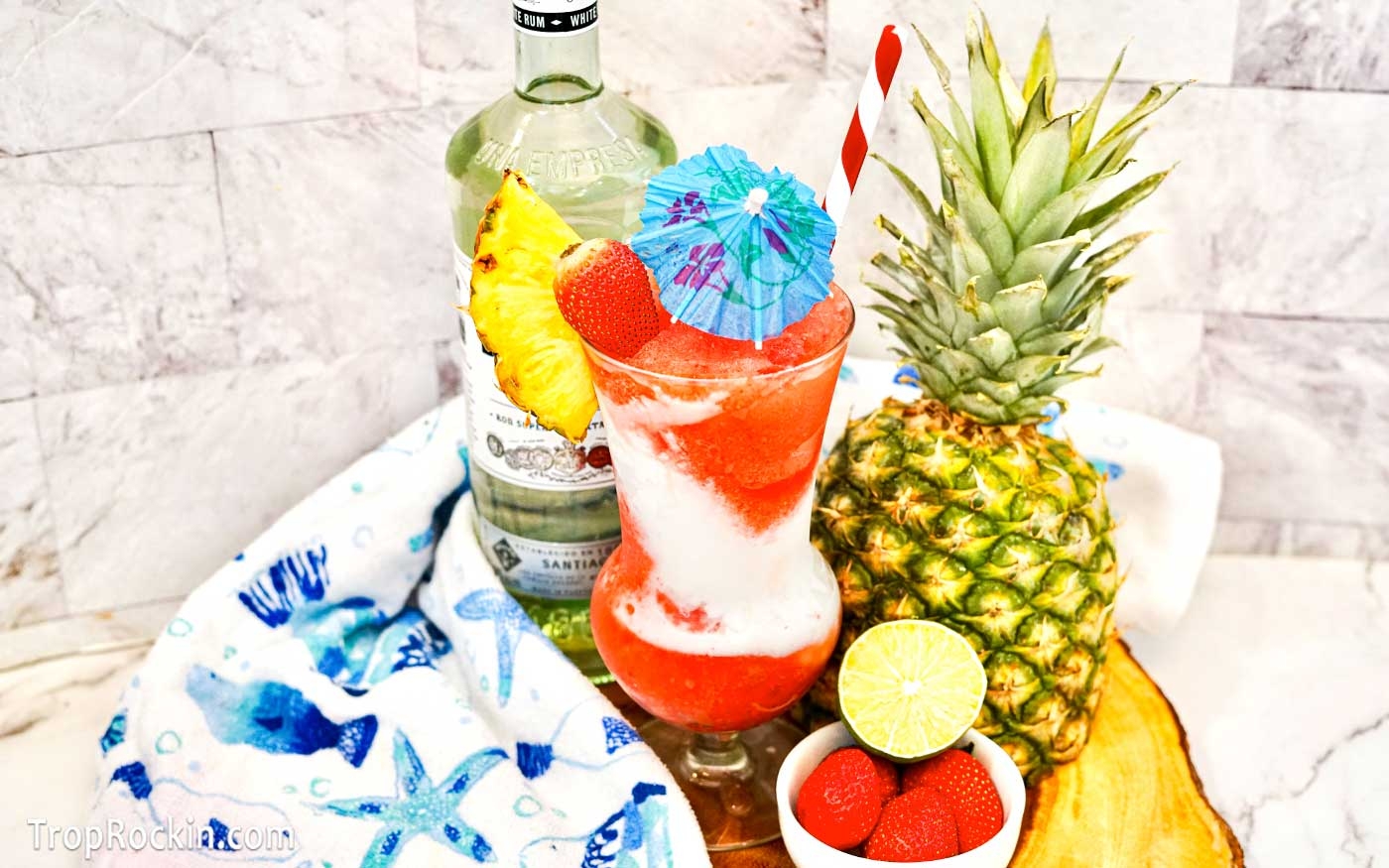 Miami Vice Drink Trop Rockin Recipes