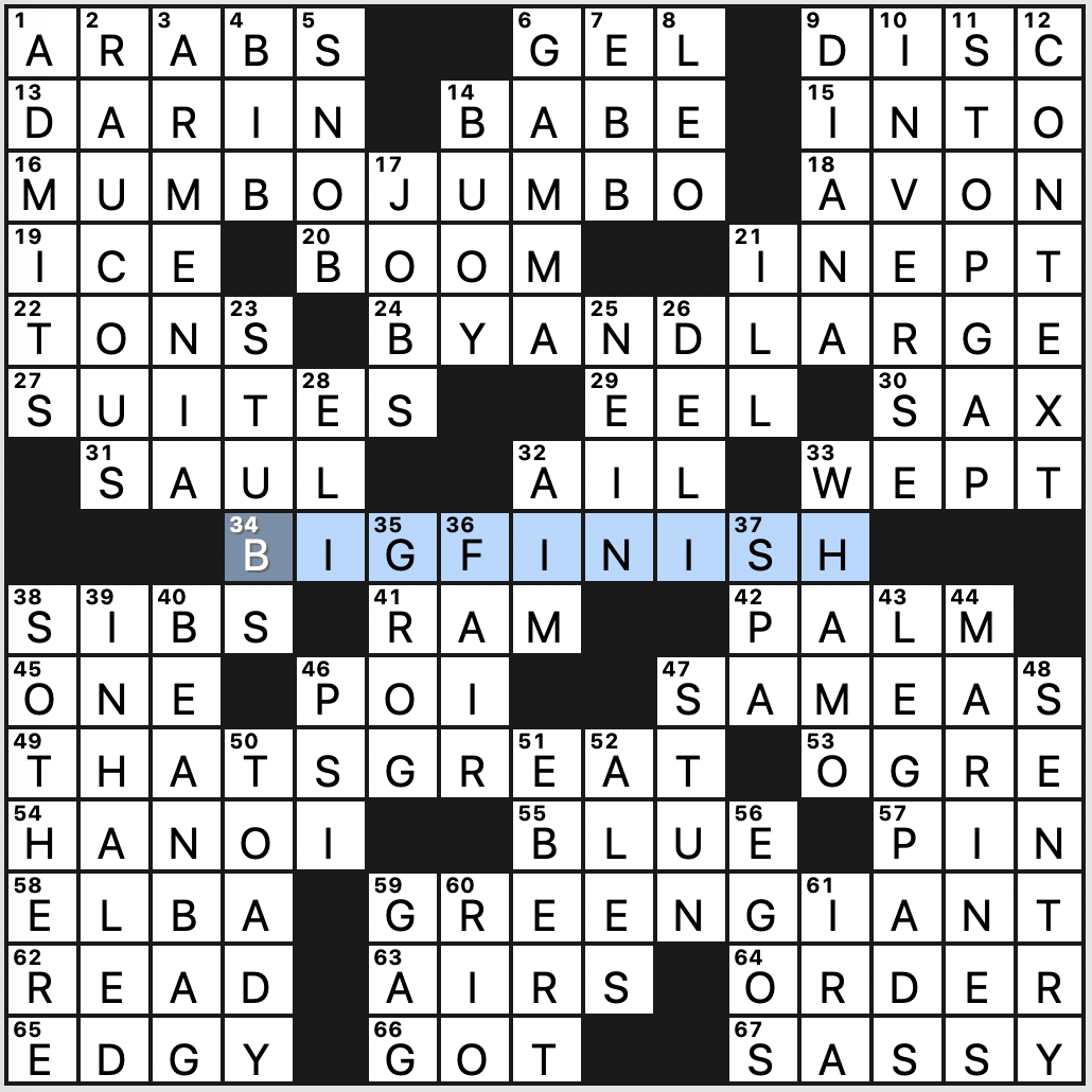 Monday August 10 2020 Diary Of A Crossword Fiend