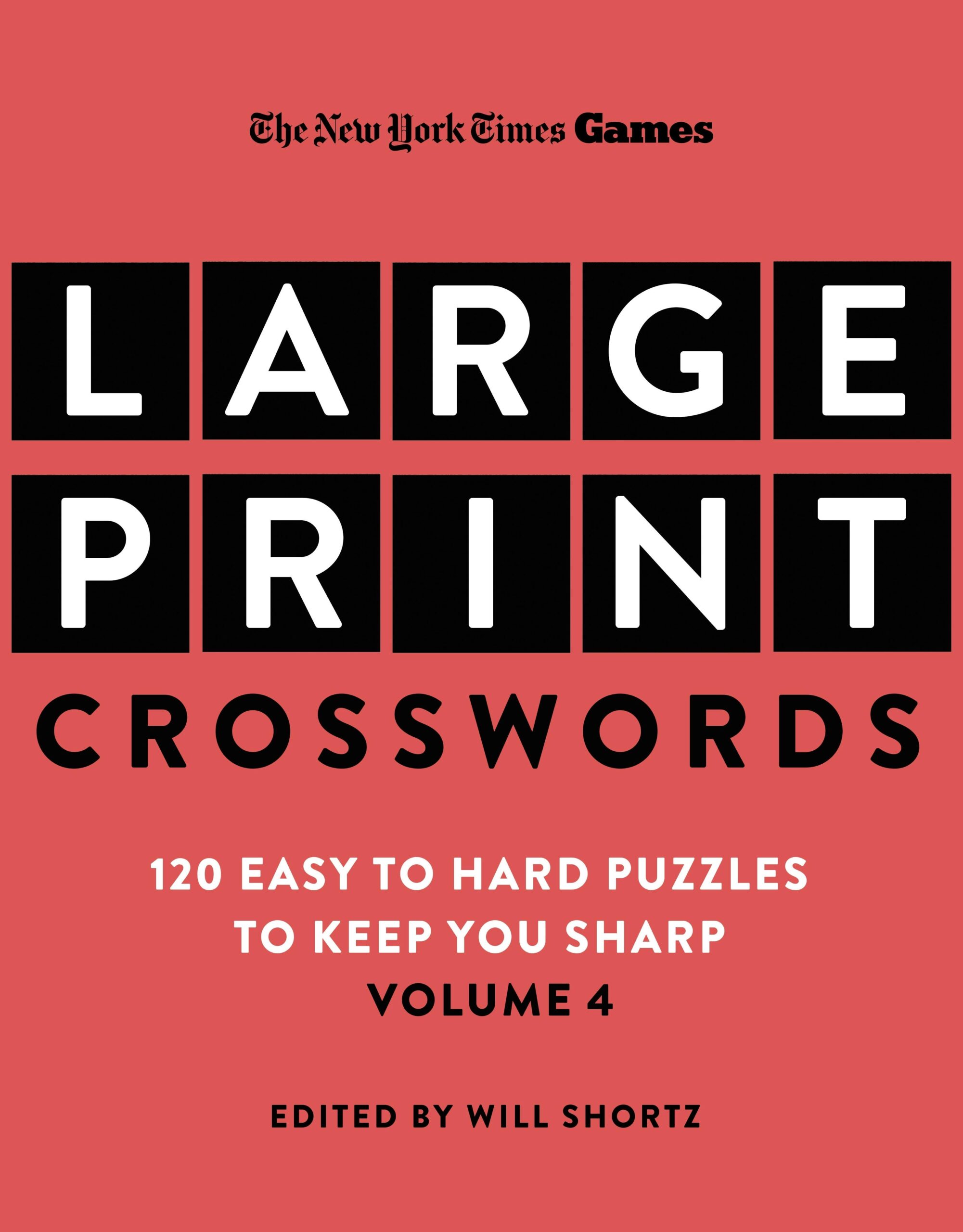 large print crosswords