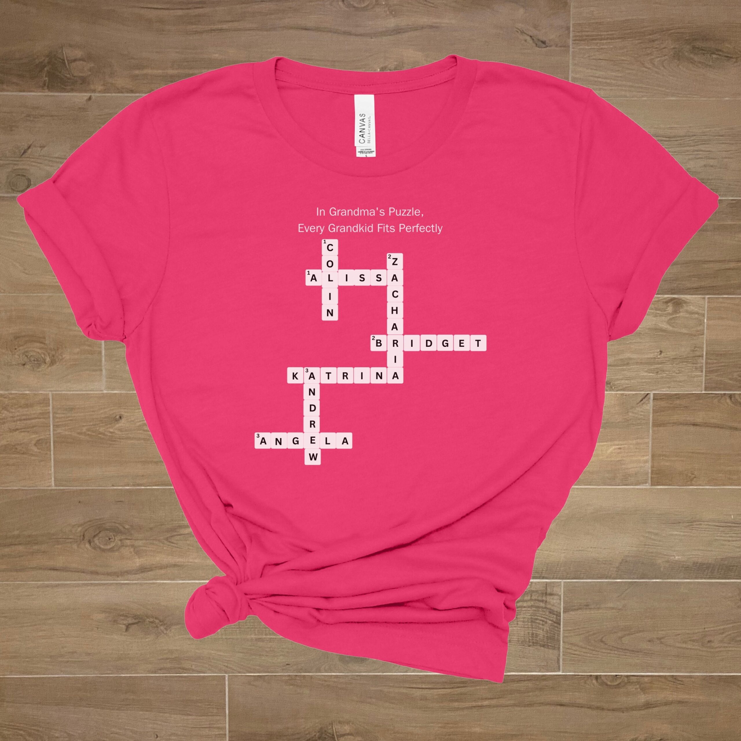 Personalized Crossword Puzzle T Shirts Etsy Personalized Crossword Puzzle T Shirts Etsy